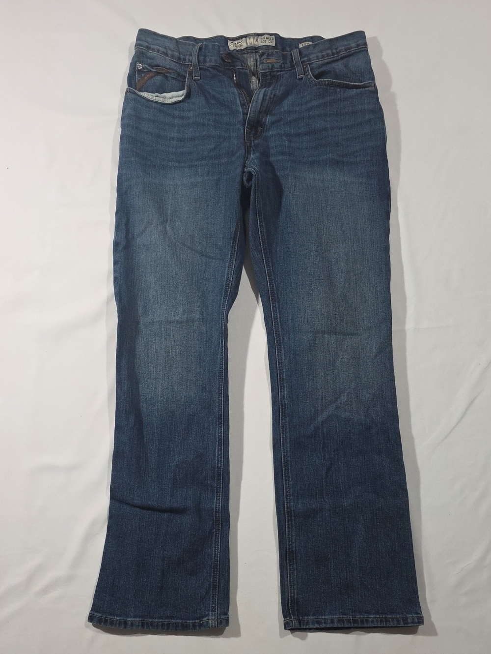 Ariat Indigo Blue Bootcut Jeans Size 32/32